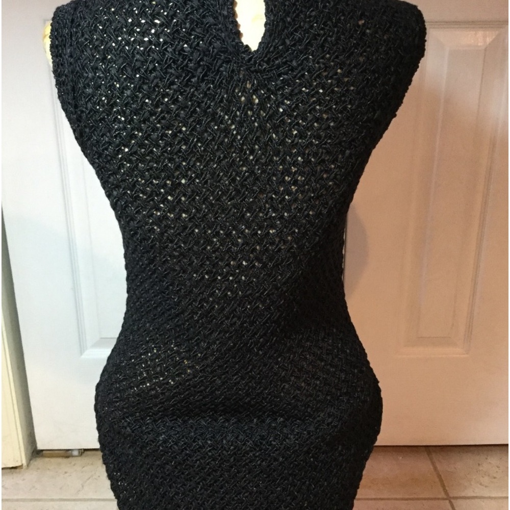 CHANEL knit black dress - Picture 4 of 7